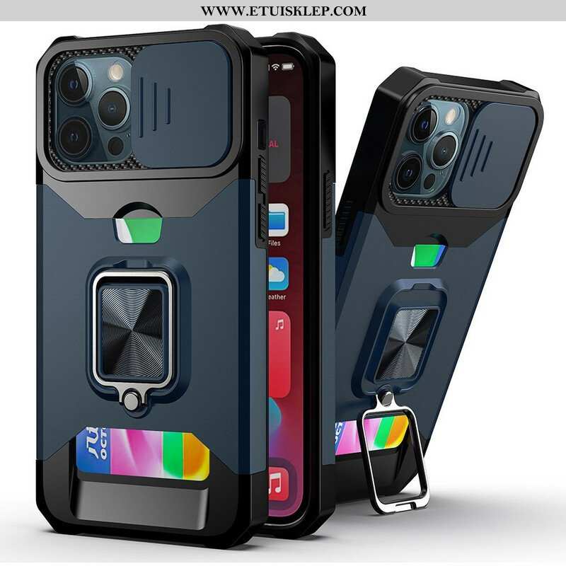 Etui do iPhone 13 Pro Max Wielofunkcyjne Ochraniacze Obiektywu